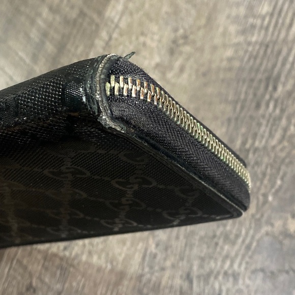 GUCCI GG Imprime Zip Around Long Wallet - Picture 8 of 11